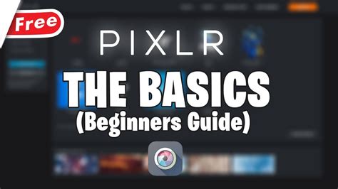 NEW Pixlr E Tutorial! (Beginners Guide) .